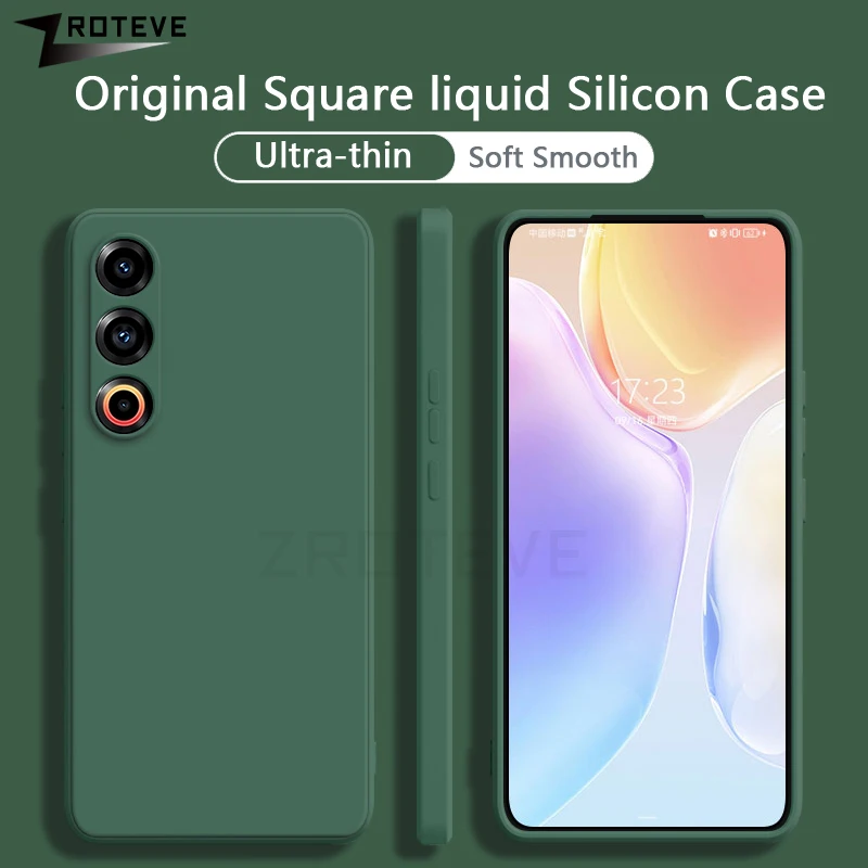 Silky Liquid Silicone Soft Shockproof Phone Case by ZROTEVE