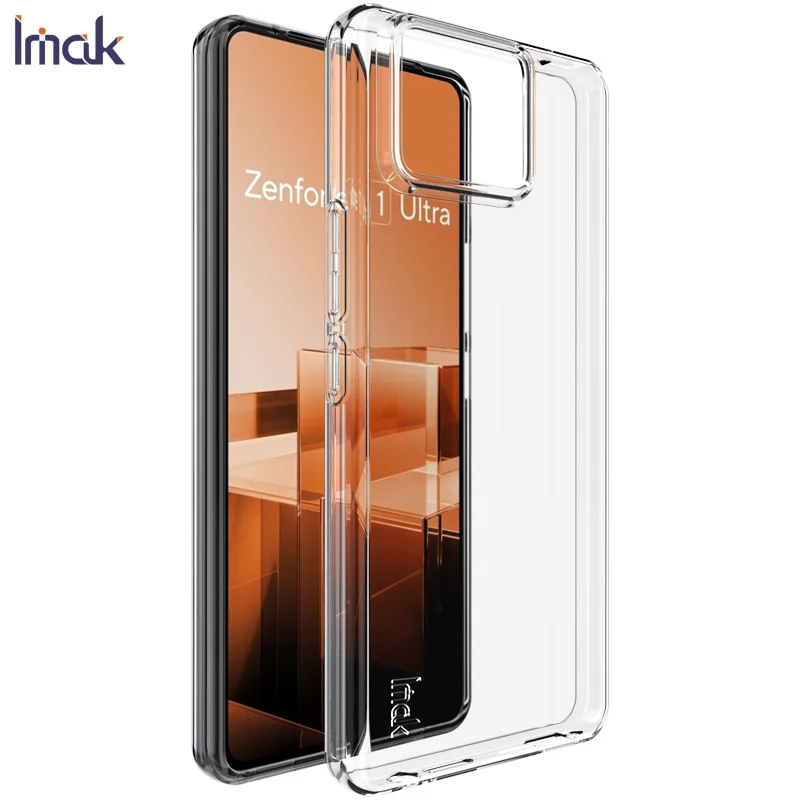 For Asus Zenfone 11 Ultra Case IMAK Ultra Thin Soft Clear Back Cover Phone Cases Funda For Asus Zenfone 11 Ultra 2