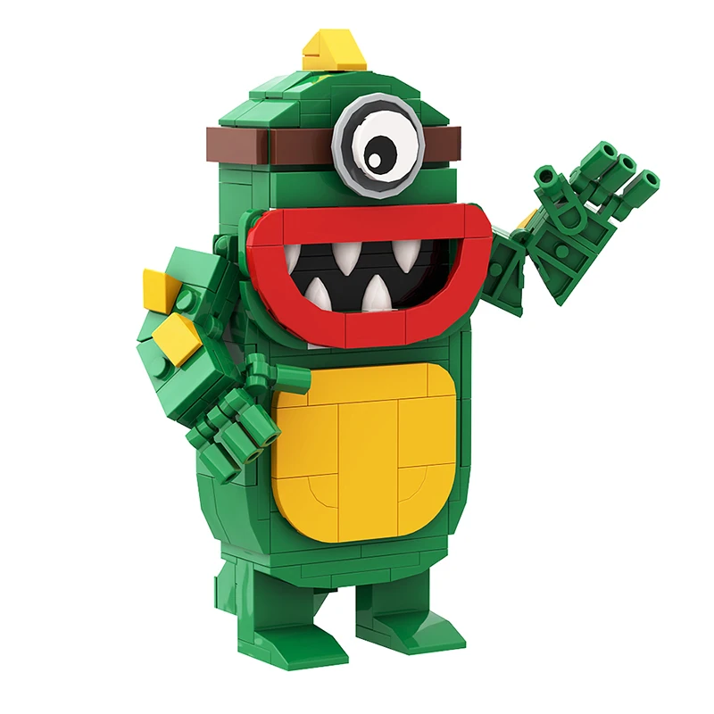 Gobricks MOC Wiki Wolly Joyville Bricks Horror Game Bricks Adventure  Joyville Wiki Wolly Building Block Cartoon Funny Toys Gift - AliExpress