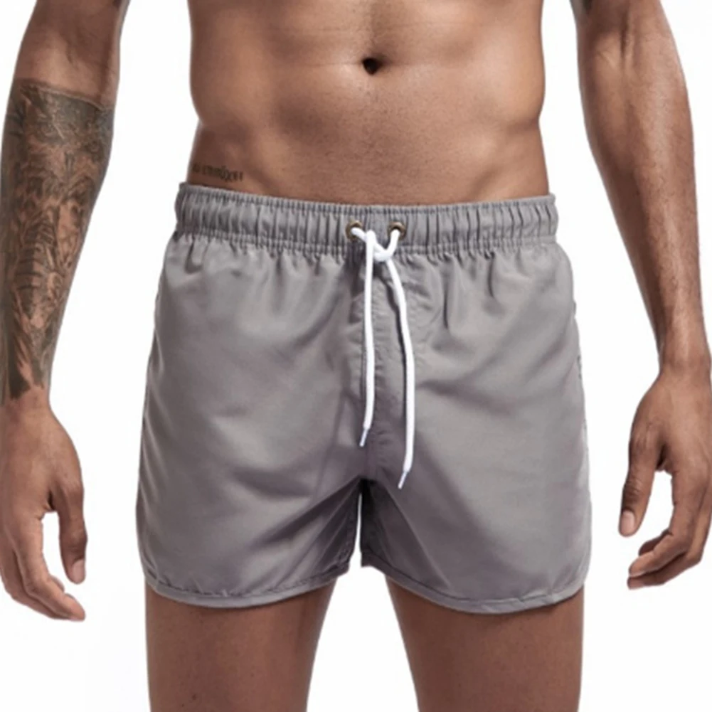 

Men's Swim Shorts Swim Trunks Quick Dry Board Breathable Drawstring With Pockets