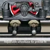 1/87 Ho Scale Train 50cm Track Model Accessories Train Treadmill Track Bearing Train Roller Test Stand With 8 Rollers 4
