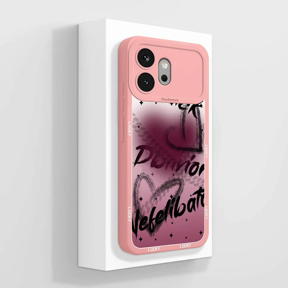 Purple Butterfly Sketch Soft Silicone Shockproof Anti-Slip Back Cover