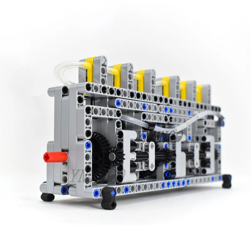 Boxer Engine Lego Pneumatic Engine Kit MOC Technik Electrically - Main Image