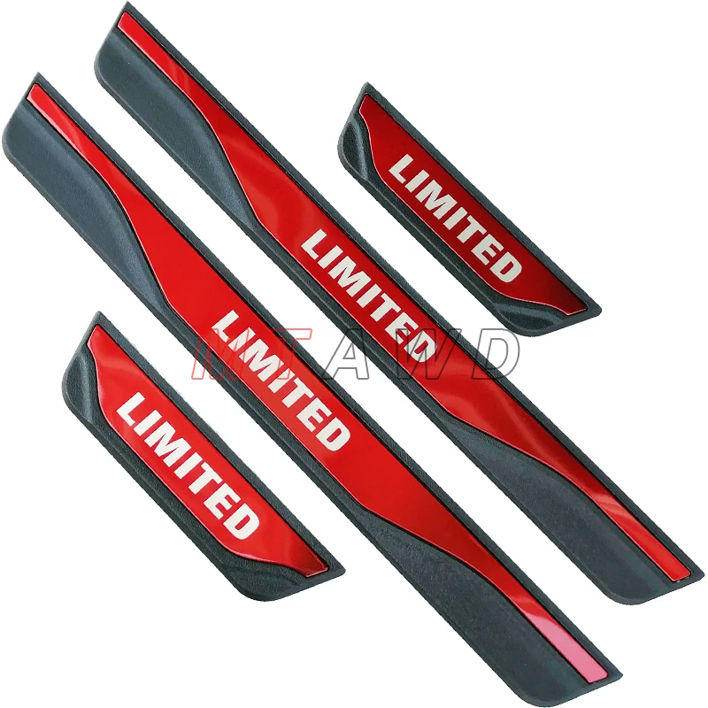 Protection Seuil De Porte Pour Hyundai Kona II 2023-2024 - Autocollant Acier Inox Antidérapant Anti-Rayures
