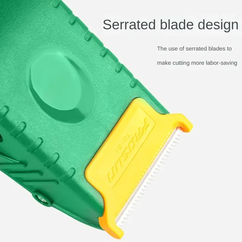 1Pcs Packing Tape Dispenser Lightweight Transparent Tape Cutter Handhold Packing Tape Dispenser Express package packaging device