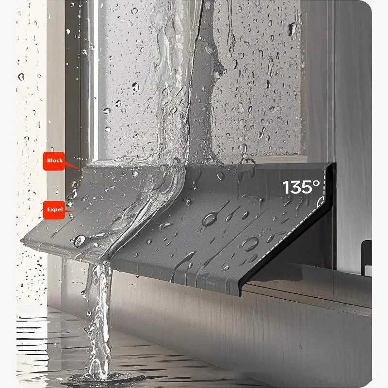 Balcony Windproof Insulation Weatherstrip for Window Sealing and Water Blocking
