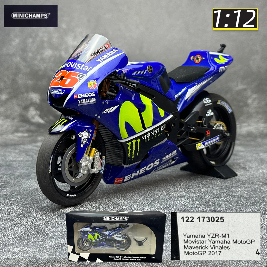 Minichamps 1/12 New FOR YZR-M1 RC213V GP11 Metal motorcycle