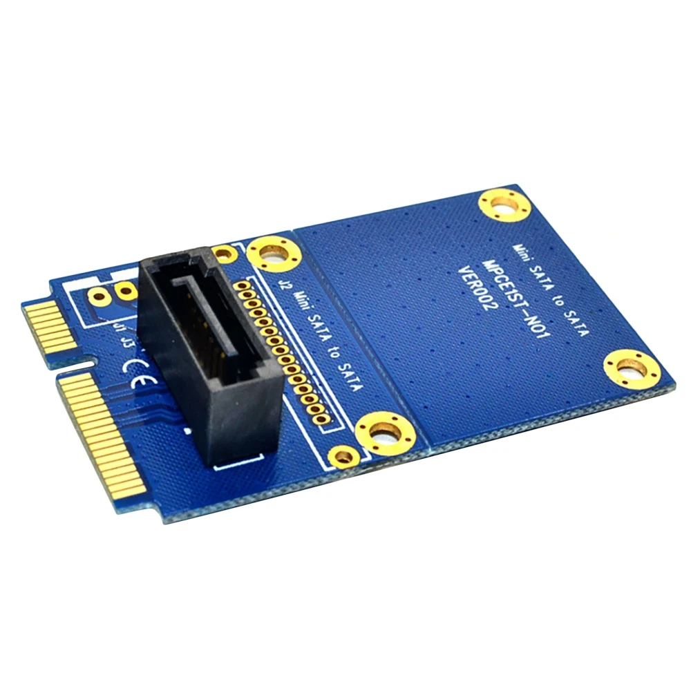 

Адаптер для карт памяти Mini SATA на 7pin SATA Mini PCIe