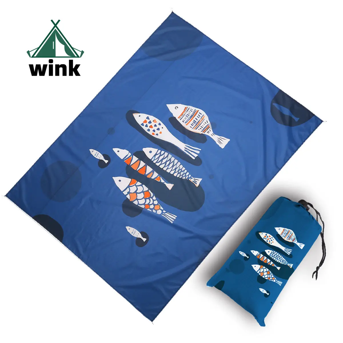 New Beach Mat Outdoor Color Digital Printing Picnic Mat Beach Mat