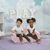 Perfect Sleeper Extra Wide Convertible Sofa to Lounger - Comfy 2-in-1 Flip Open Couch/Sleeper for Kids 3