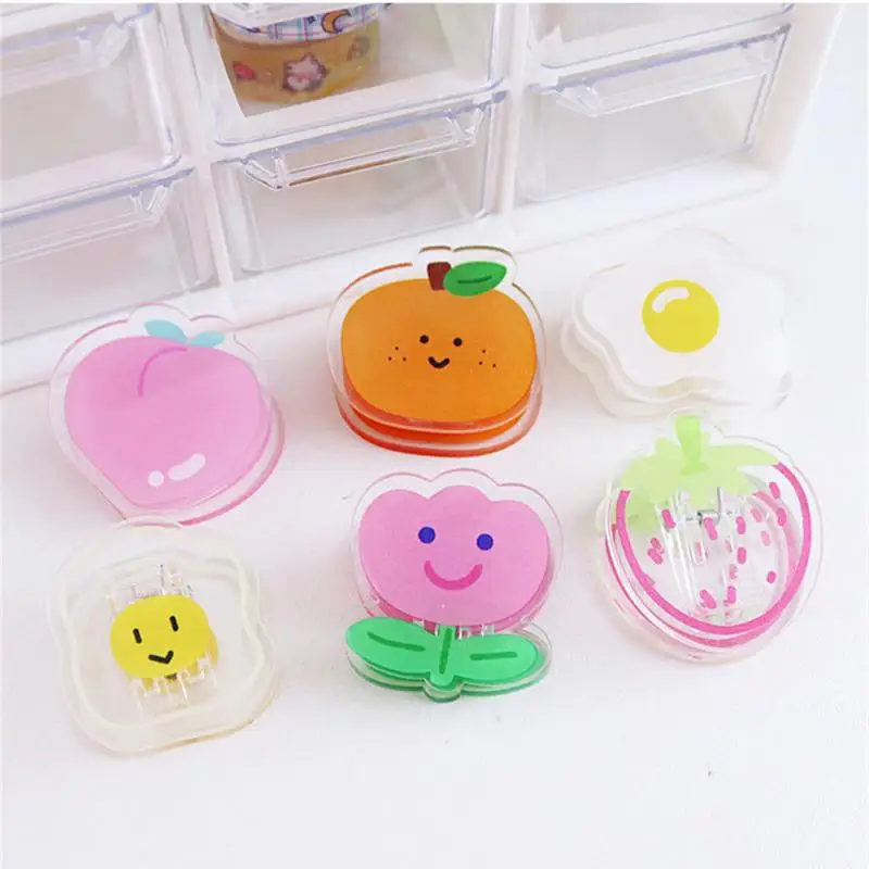 Multifunctional Ledger Clip Creative Cartoon Not Easy To Relax After Repeated Use Paper Clip Firmly Acrylic Folder Simplicity paper clips binder clips