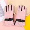 New Children Adult Winter Snow Warm Gloves Boy Girls Ski Snowboard Windproof Waterproof Thicken Keep Warm Winter Must 2