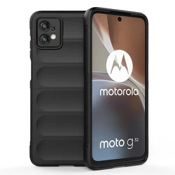 Durable Shockproof Liquid Silicone Case - Protective Back Cover for Motorola Moto G Series and Edge 2023 Models (Black)