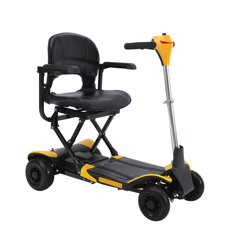 

Smart Digital 4-Wheel Mobility Scooter for Elderly Lightweight 300W Power 25-30km Range per Charge Max Load 120kg Unisex