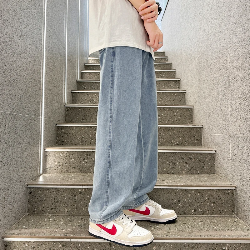 Light blue [button waist]