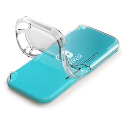 Transparent TPU Protective Case for Portable Gaming Console (Clear)