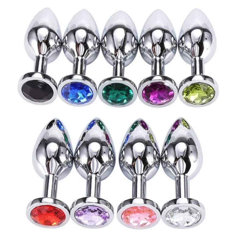 Anal Plug Waterproof Stainless Steel Smooth Touch Sex Toys For Men/Women/gay Butt Dilator