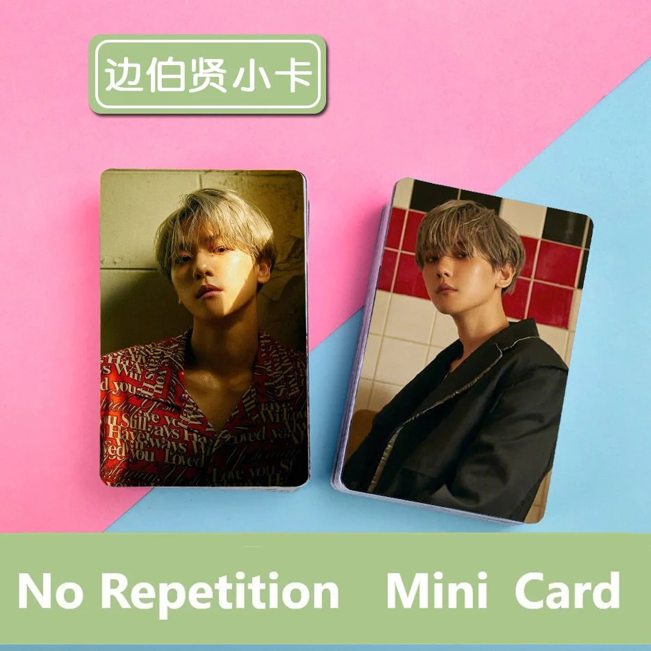 

Серия 3 без повторов Baek-Hyun Byun BaekHyun мини карточный кошелек Lomo карта с фотоальбомом Поклонники подарок