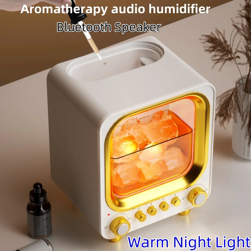 

Aromatherapy Machine Humidifier Smart Bluetooth Speaker Home Office USB Aromatherapy Diffuser HiFi Stereo Surround Music Player