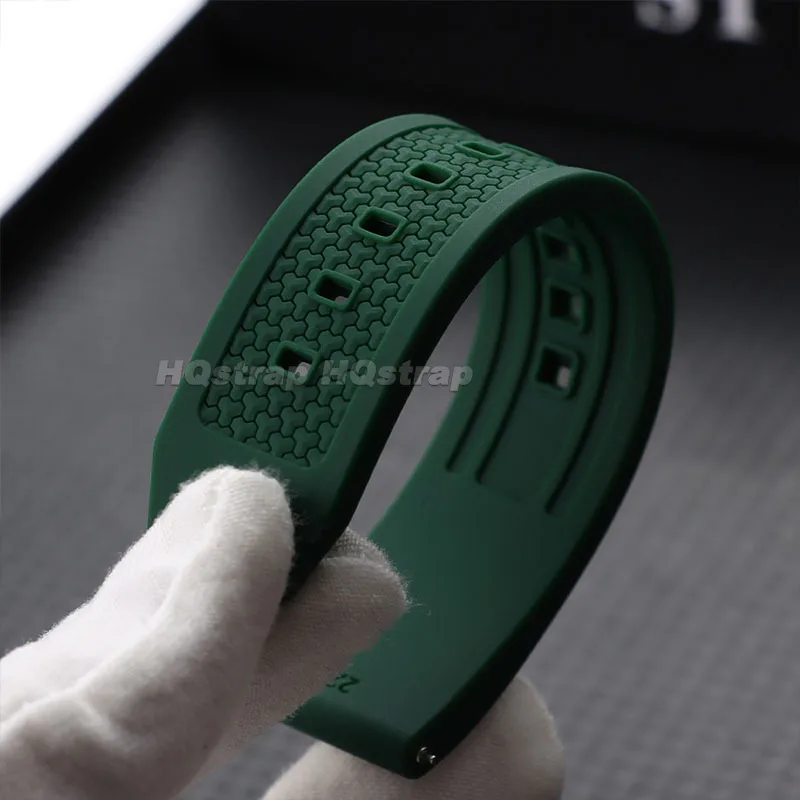 Breathable Silicone Quick Release Sport Watch Band – Waterproof Universal Bracelet Strap