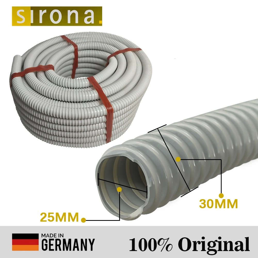 Tubo Flessibile Di Scarico Dell'Espettorato Della Sedia Dentale Originale Sirona 25Mm Sirona C8 + Tubo Di Scarico Unità Turbina Pezzi Di Ricambio Tubo