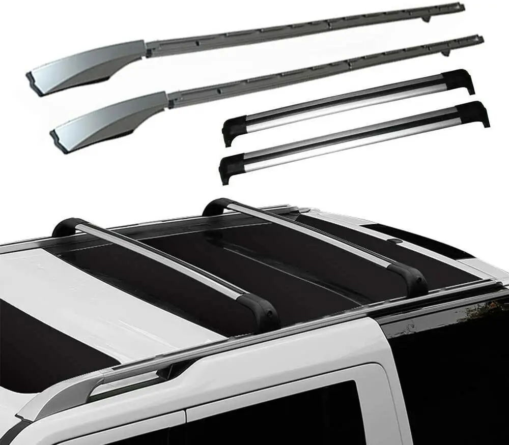

Roof Rail Rack Cross Bar Crossbar Fits for Land Rover Discovery LR4 2010-2016