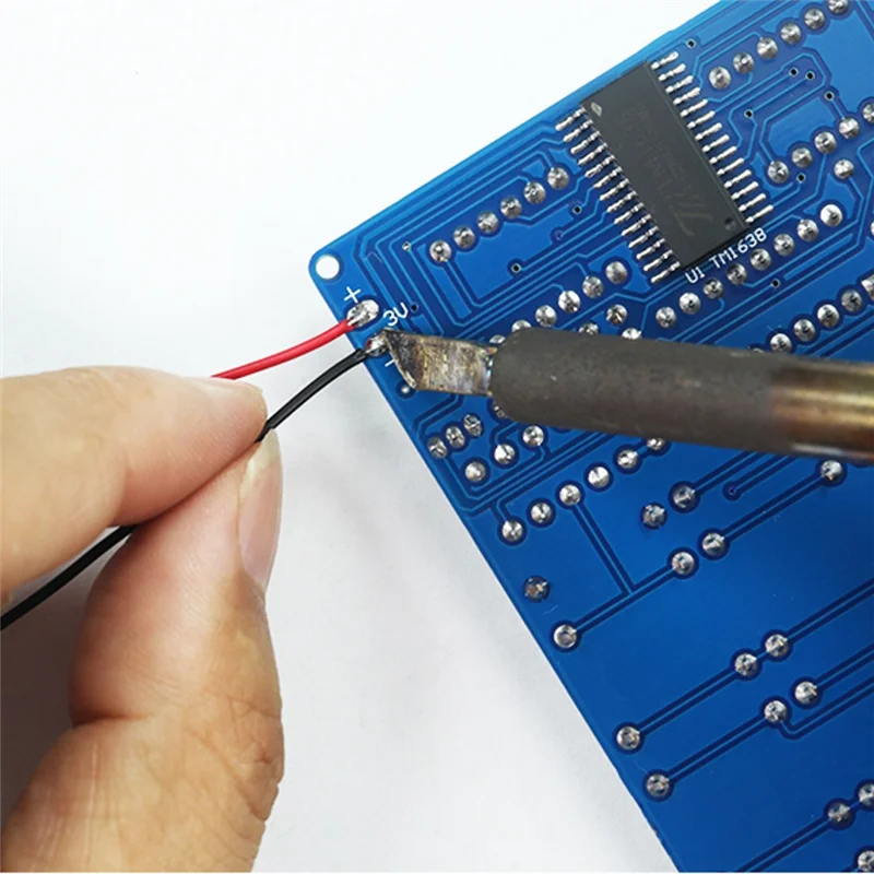 B04C-DIY Electronic Kits LED Digital Tube Calculators 51 Microcontroller Control Resistance Conversion Soldering Projects