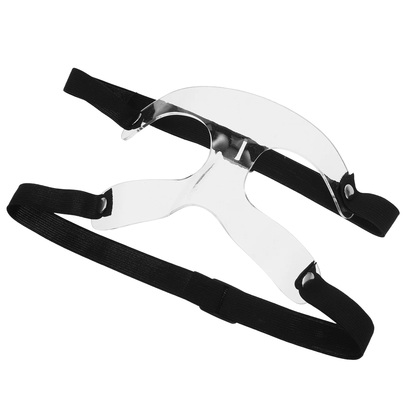 Adjustable Face Shield - Clear Sports Nose Guard For Basketball Soccer