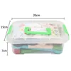 Montessori Kids Toys Wooden Toolbox Pretend Play Set Children Nut Screw Assembly Simulation Carpenter Tool Boy Educational Gifts 6