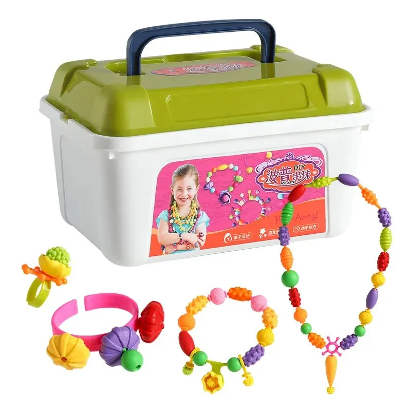 Snap Pop Beads for Kids Jewelry Making - Kids Crafts for Kids Ages 4-8, 6-8,  Arts and Crafts Supplies, Kids Toys for Girls 3 4 5 6 7 8 9 Year Old Girl  Birthday Gifts Ideas