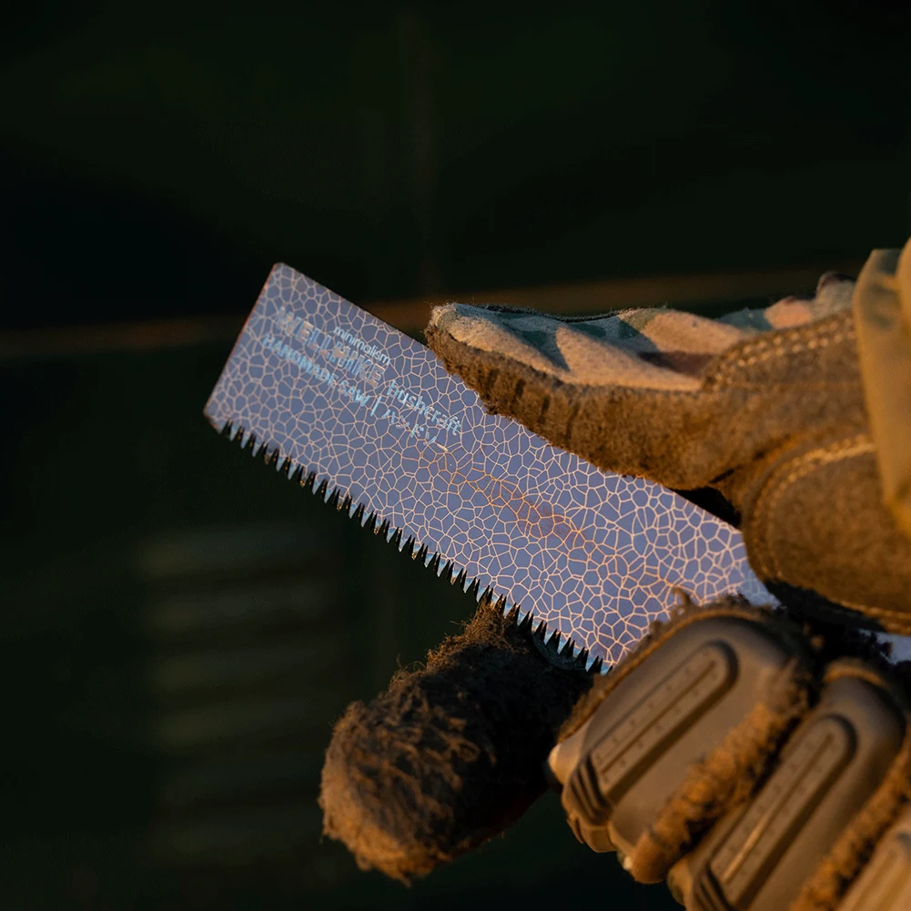 Portable Hand Saw Anti Slip Outdoor Camping Saw SK85 Blade Survival Multi-Tool Picnic Hand for Wood Garden Tree Pruning