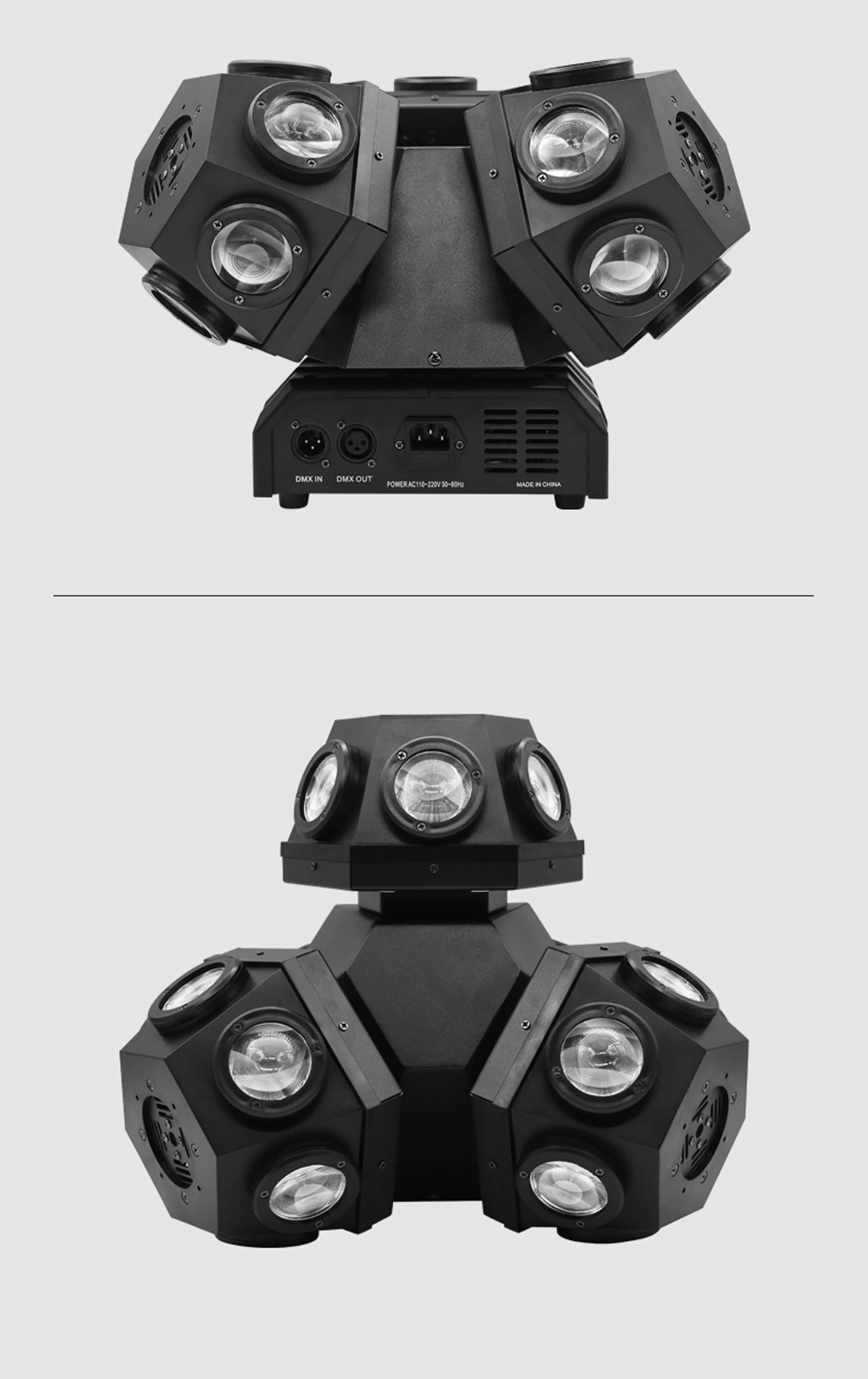 Multifunctional LED Rotating Laser Beam Light Shop City PH