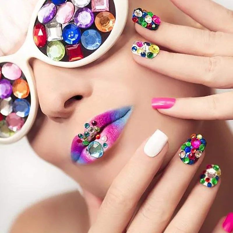 Colorful Gemstone Stickers
