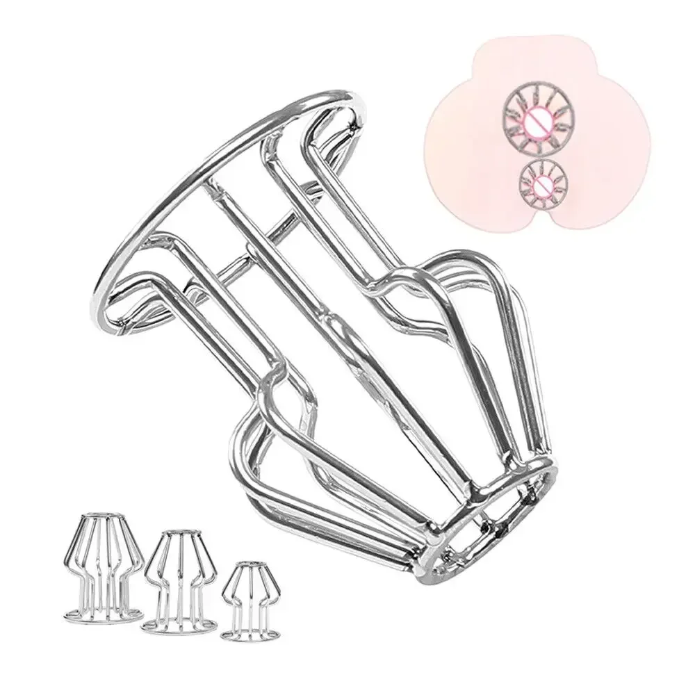 Huge Anal Plug Vaginal Speculum Hollow Metal Anal Dilator Butt Plug Vagina Anus Extender Sex Toys for Couples