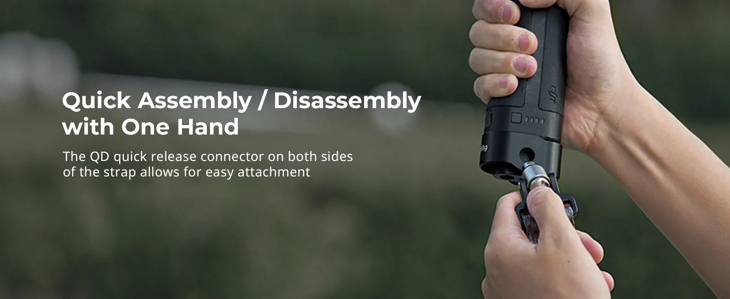 Sling Handle Kit with Weight-Reducing Shoulder Strap Kit for DJI RS 3/ RS 3 Pro
