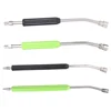 Car Wash Gun Extension Rod Stainless Steel High Pressure Water Gun Extension Rod Curved 1/4 Quick Connector Car Wash Accessories 2