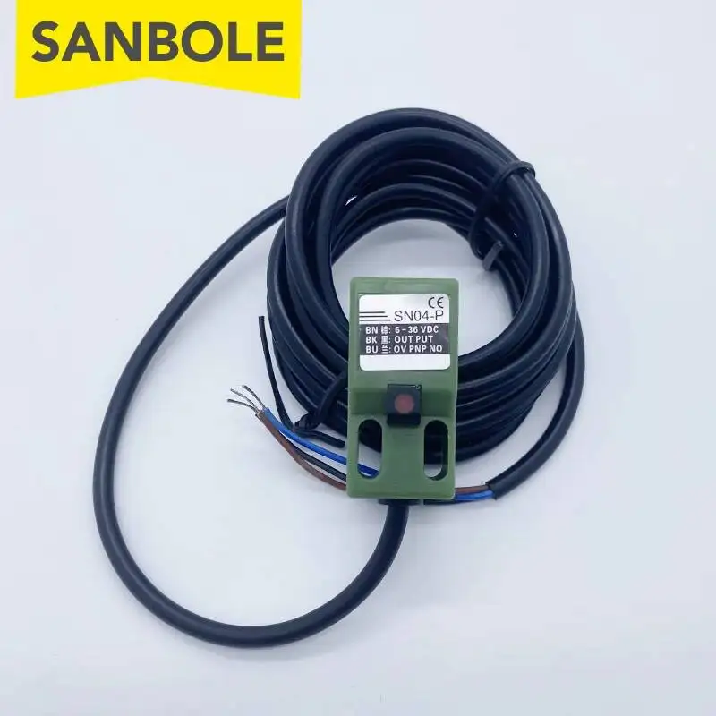SN04-N sensore SN04N distanza di rilevamento 5mm Approach NPN 3 Wire NO 6-30V DC interruttore di prossimità induttivo - immagine 2