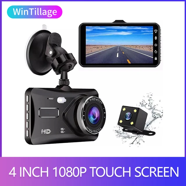 Hgdo – Caméra De Tableau De Bord Avec Rétroviseur À Écran Tactile De 10  Pouces, Fhd 1080p, Dvr, Vision Nocturne, Dashcam, Enregistreur De Conduite  Automobile - Dvr/dash Caméra - AliExpress