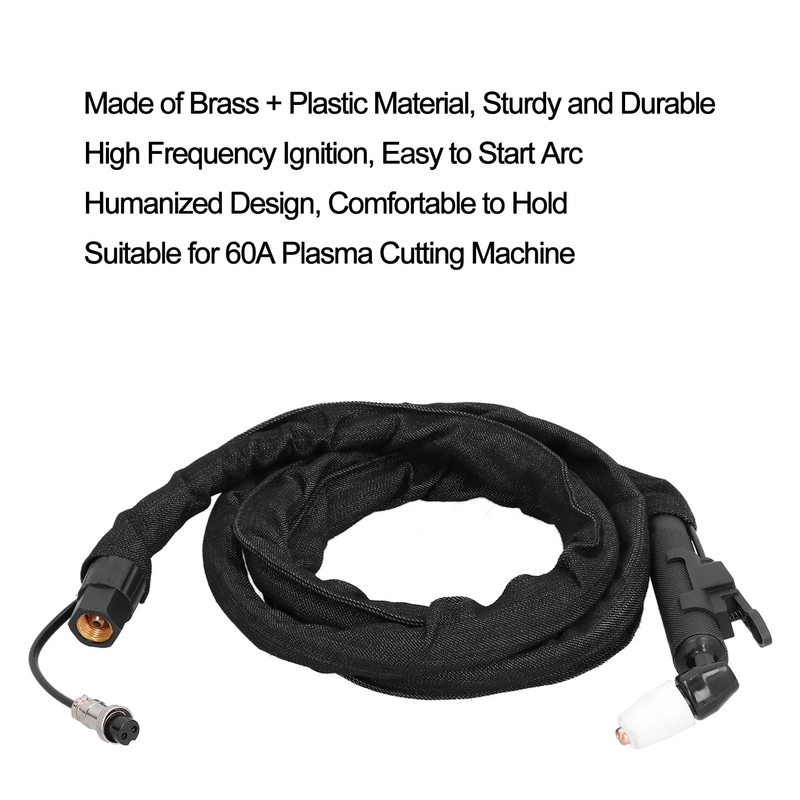 Plasma Cutter Parts Plasma Cutting Torch Cutter Torch PT‑31 Air Cutting for 40A 50A Machine