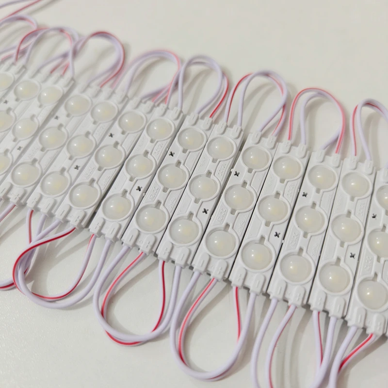 100pcs LED 모듈 라이트 2835 실내 옥외 주입 방수 기호 백라이트 DC12V 상점 광고 편지 간판 램프
