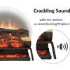23" W Free Standing Electric Fireplace Log Set (EF290), Fireplace Insert, Heater 750W/1500W, Crackling Sound, Remote Control 3