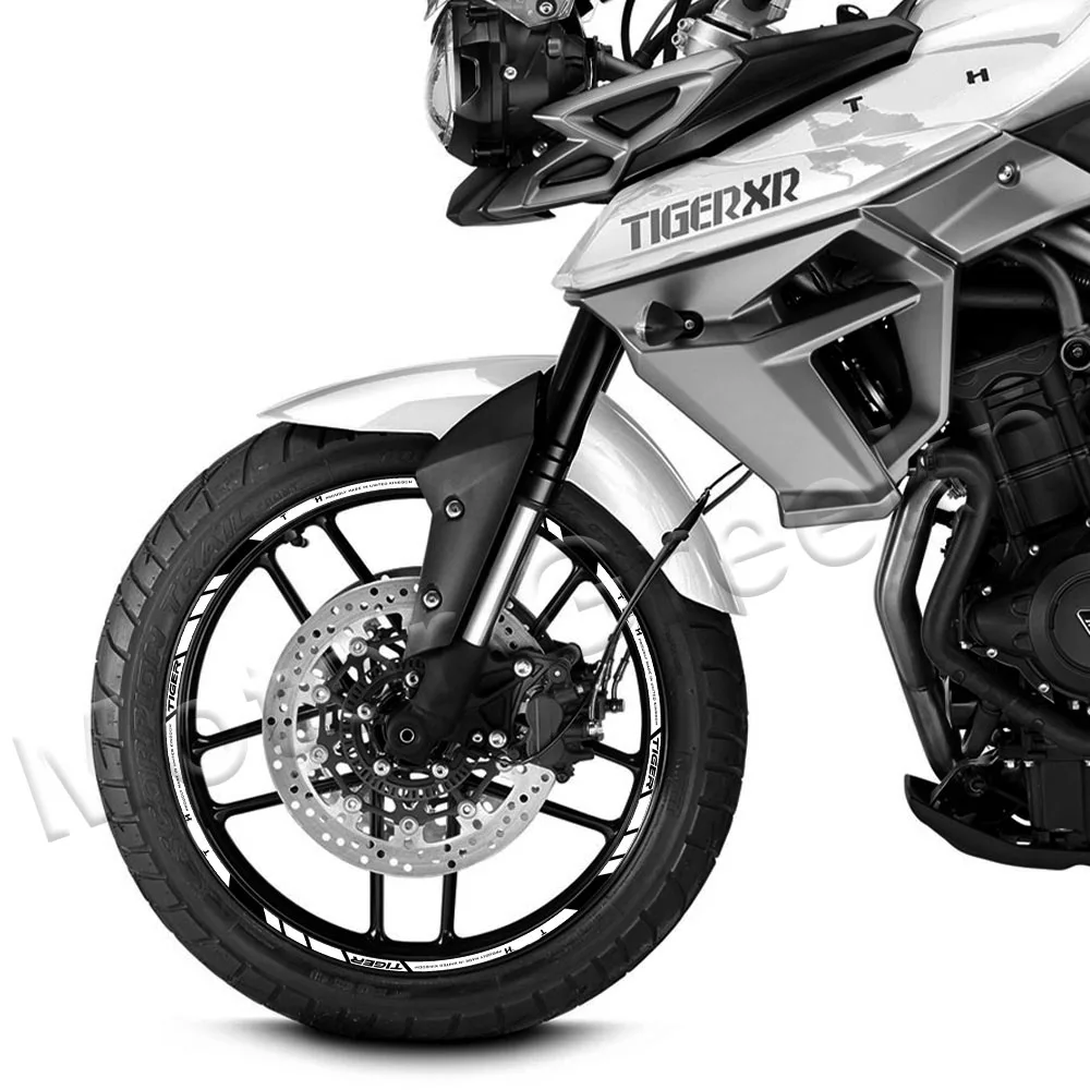 오토바이 휠 스티커 림 스트라이프 데칼 액세서리 Tiger Explorer XR 800Xc Xca Xcx 900 Gt Rally Pro Gt 850 Sport