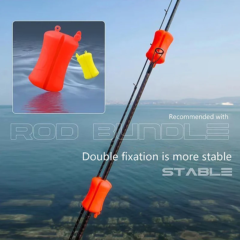 1Pc Portable Fishing Rod Fixed Ball Soft Easy To Clean Reusable Wear  Resistant Durable Fishing Pole Clip For Fishing Boat Tool - AliExpress