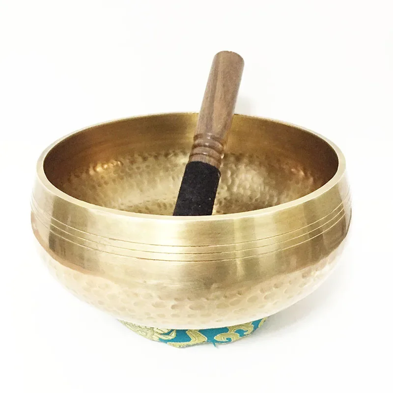 Handmade Tibetan Singing Bowls 7 size Himalayan Buddha Yoga Meditation Bowls with Mallet/Cushion 3