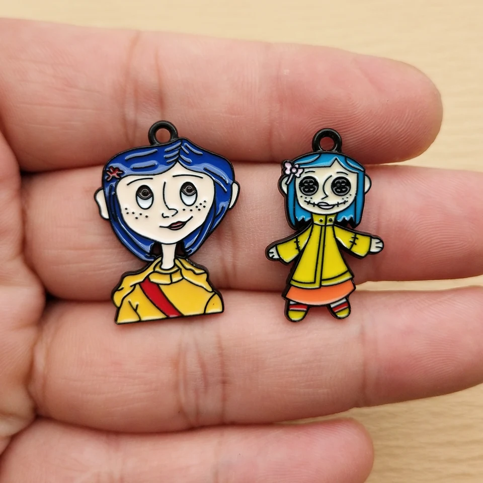 Lot De Breloques Métal Dessin Animé Pour Création Bijoux - DIY Pendentifs Boucles D'oreilles