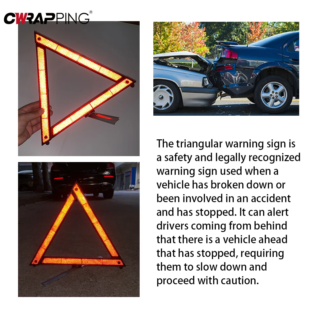 Foldable Reflective Warning Triangle 2