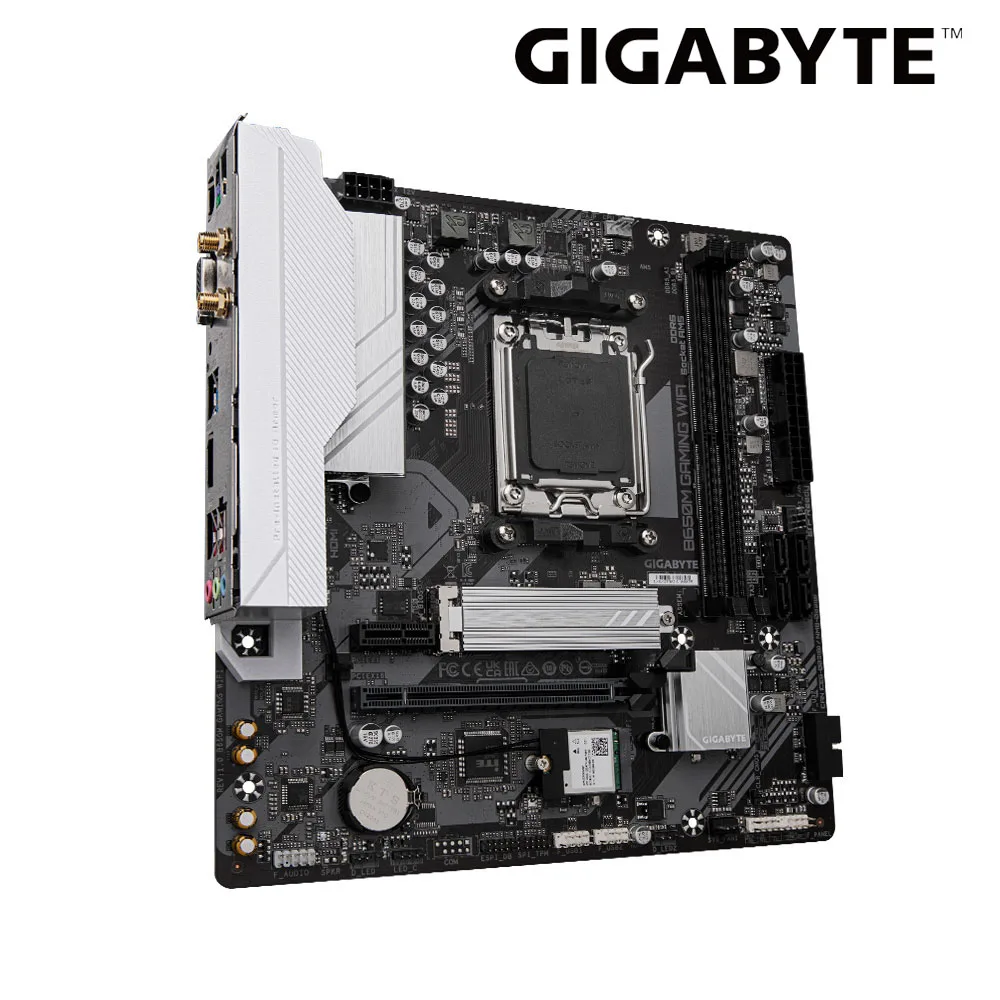 GIGABYTE B650M GAMING WIFI AM5 Motherboard with AMD Ryzen 7 7700
