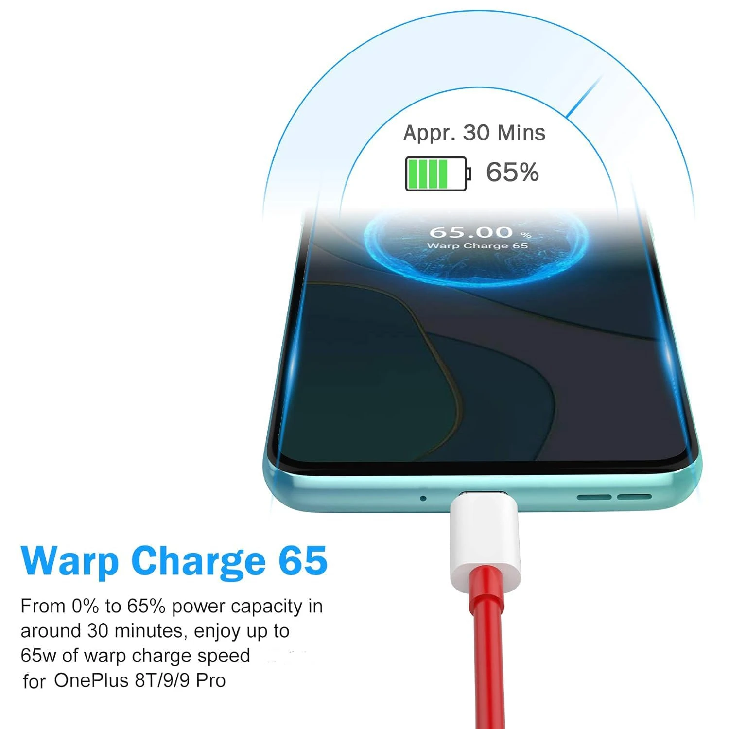 150W 100W 65W 슈퍼VOOC 타입 C to 타입 C 고속 충전 케이블 (원플러스 10 프로 11 12 13 노드 2T 3 4 5 CE 2 3 듀얼 USB-C 케이블용)