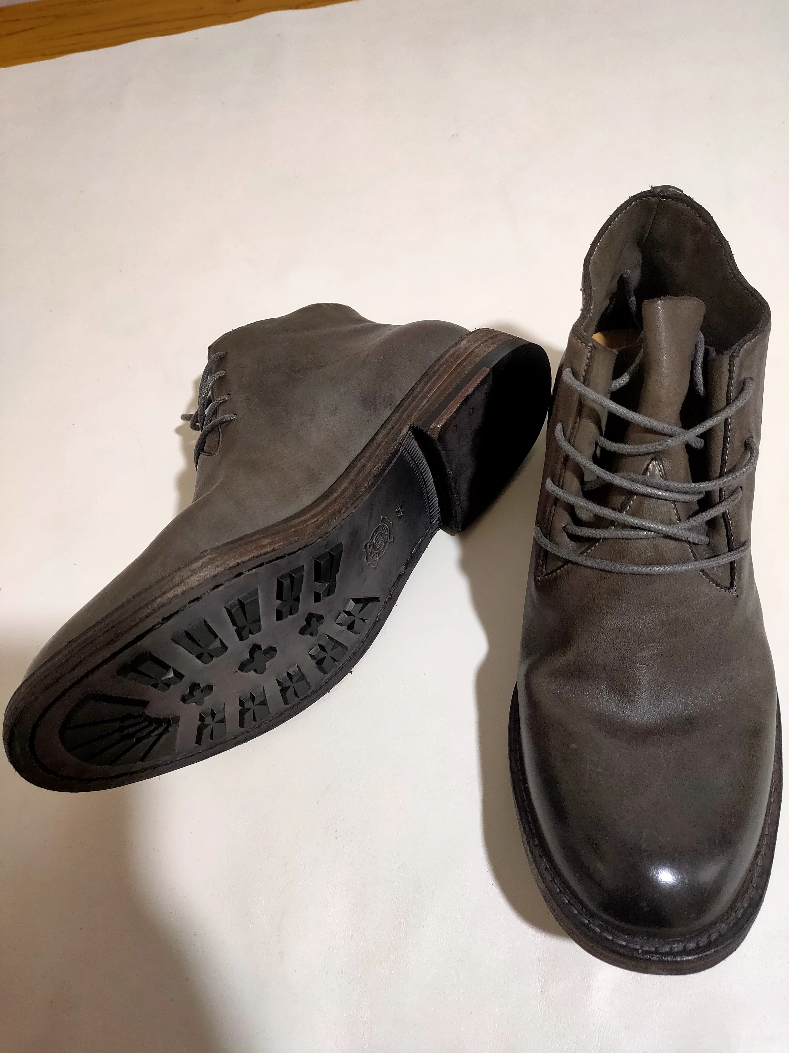 Neue Heavy-duty Gewaschen Herbst Winter männer Arbeitskleidung Stiefel Vintage Stiefel Top Schicht Pferdeleder Outdoor Reise Reiten Schuhe arbeitskleidung – Detail 4