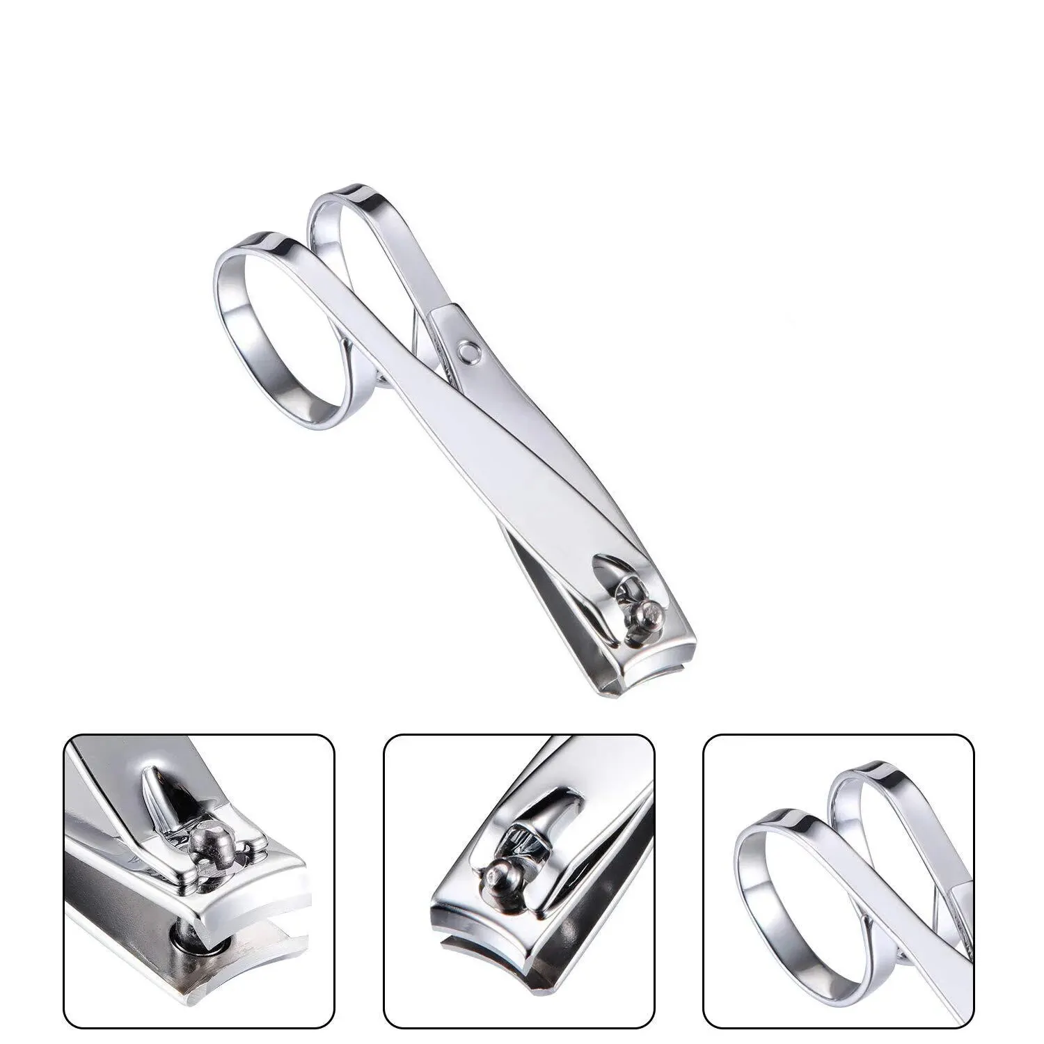 Portable Nail Clippers Beauty Nail Tools Convenient Storage Sharp Good Scissors Clippers Manicure Toenails Tools